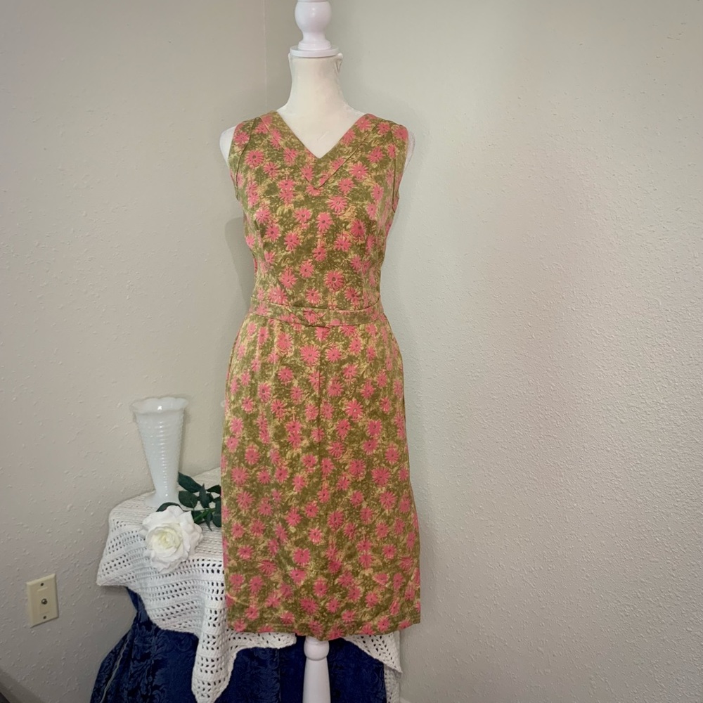 Vintage 50’s Day Dress, cottage core, Sz S